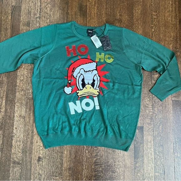 NWT Torrid Disney size 3X Donald Duck Ho Ho No sweater - Picture 2 of 10